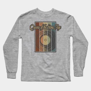 Queens of the Stone Age Vynil Silhouette Long Sleeve T-Shirt